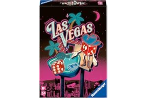 Ravensburger Las Vegas Board Game Dice-Rolling Casino Strategy Game for 2-6 Players - Interactive Push Your Luck Fun for Ages