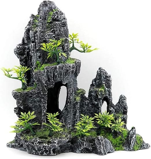 Cueva De Mármol Para Acuario - Decoración Natural Para Peces Y Camarones