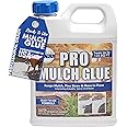 Pro Mulch Glue - Ready to Use Quart (32oz) - Glues & Locks Mulch, Pine Straw, Dust & Dirt - Professional Grade Landscape Glue