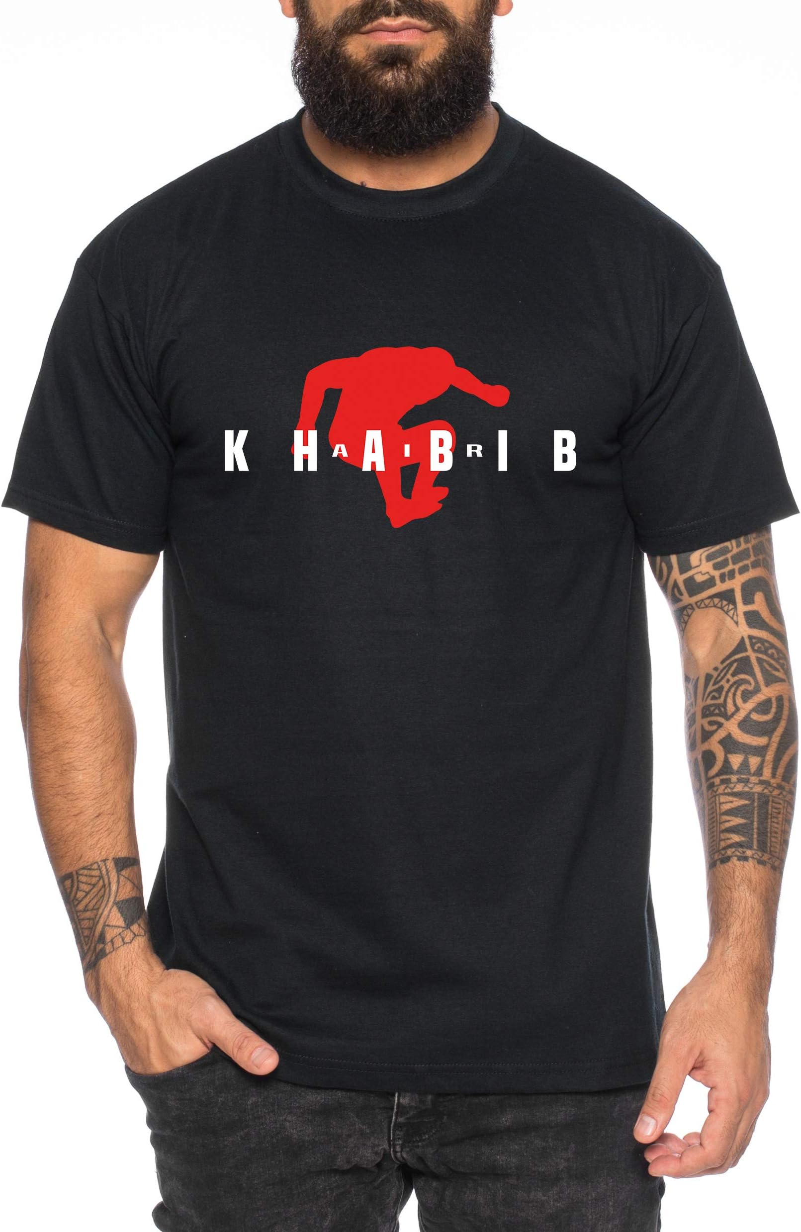 Air  Khabib  II Men's T-Shirt Cool Fitness Sport Shirt