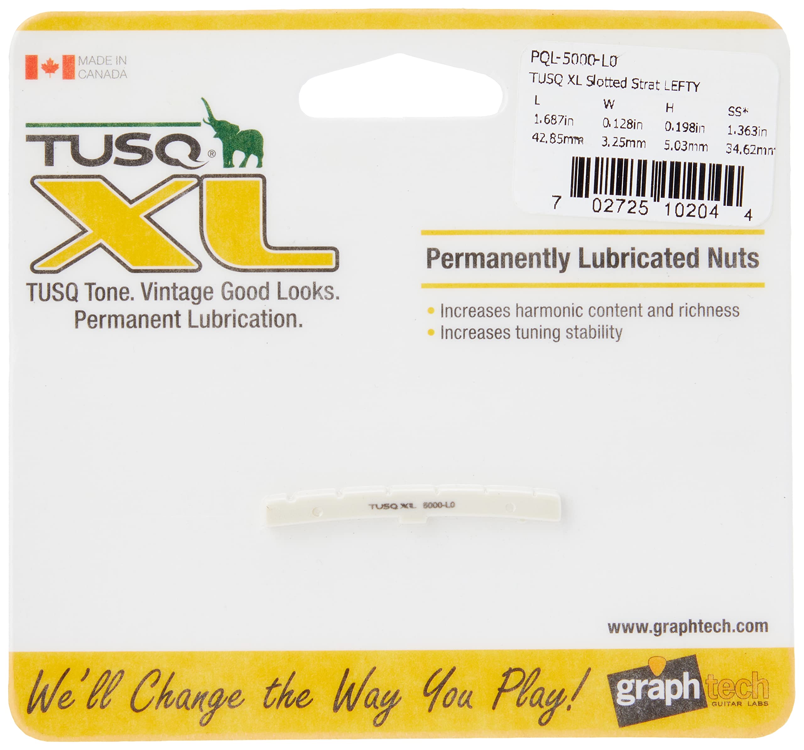Graphtech Tusq Xl Nut - St Style Left Handed — image 1