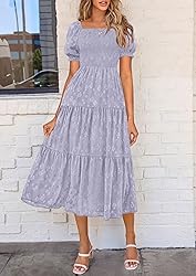 PRETTYGARDEN Women's 2025 Summer Casual Midi