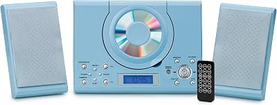 Grouptronics GTMC-101 CD Player with Speakers HiFi System USB Radio Clock