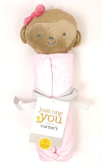 carter's monkey security blanket