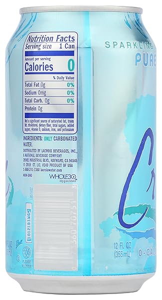LA CROIX SPARKLING WATER, NATURAL, 12 FL OZ