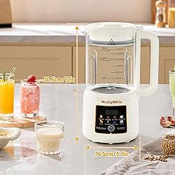 8-in-1 Nut Milk Maker Machine, 12 Blade 50oz
