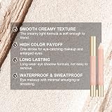 Oulac Glitter Eyeshadow Pencil 01 Vanilla Shimmer Cream Long Lasting Waterproof view 8