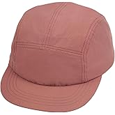 CLAPE 5 Panel Hat for Men, Quick Drying Sun Hat Unique Design Short Brim Bump Cap