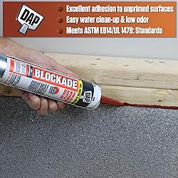 DAP Blockade Firestop Caulk, Water-Based