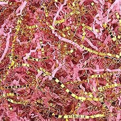 TANMWZK Crinkle Cut Paper Shred Filler 2 LB Gift