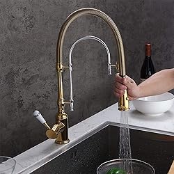 KunMai Single Handle High Arc Swiveling Dual-Mode