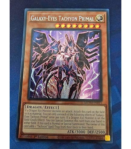 Amazon.com: Number 107: Galaxy-Eyes Tachyon Dragon (Quarter Century Secret  Rare) - RA04-EN067 - Quarter Century Secret Rare
