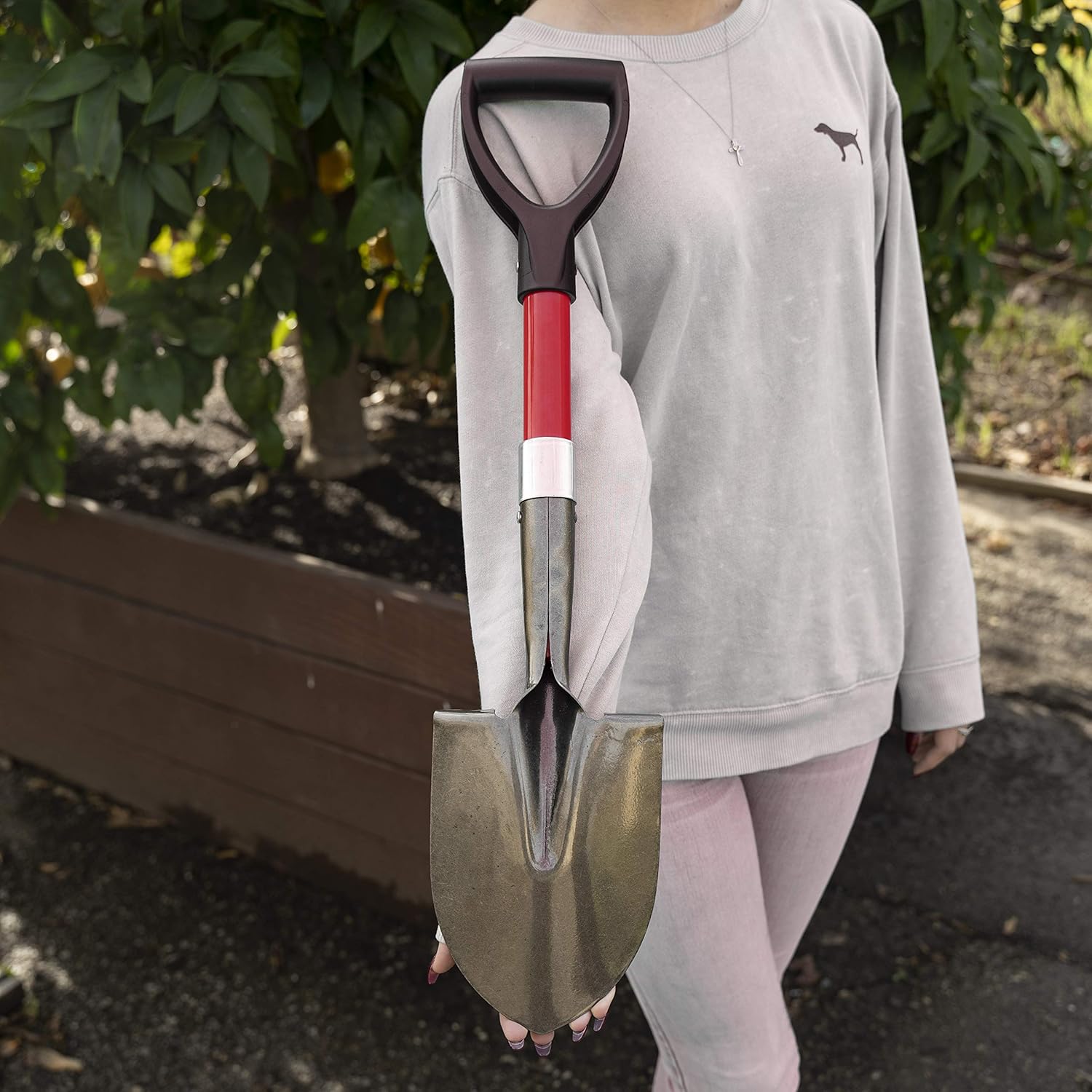 Bond LH015 Mini D Handle Shovel : Garden & Outdoor