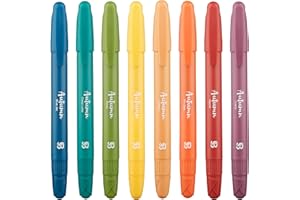 BLIEVE - Gel Highlighters, Bible Highlighters No Bleed, Cute Bible Journaling School Supplies, 8 Pack Assorted Colors, Study Gel Highlighters Set And Bible Accessories (Autumn)