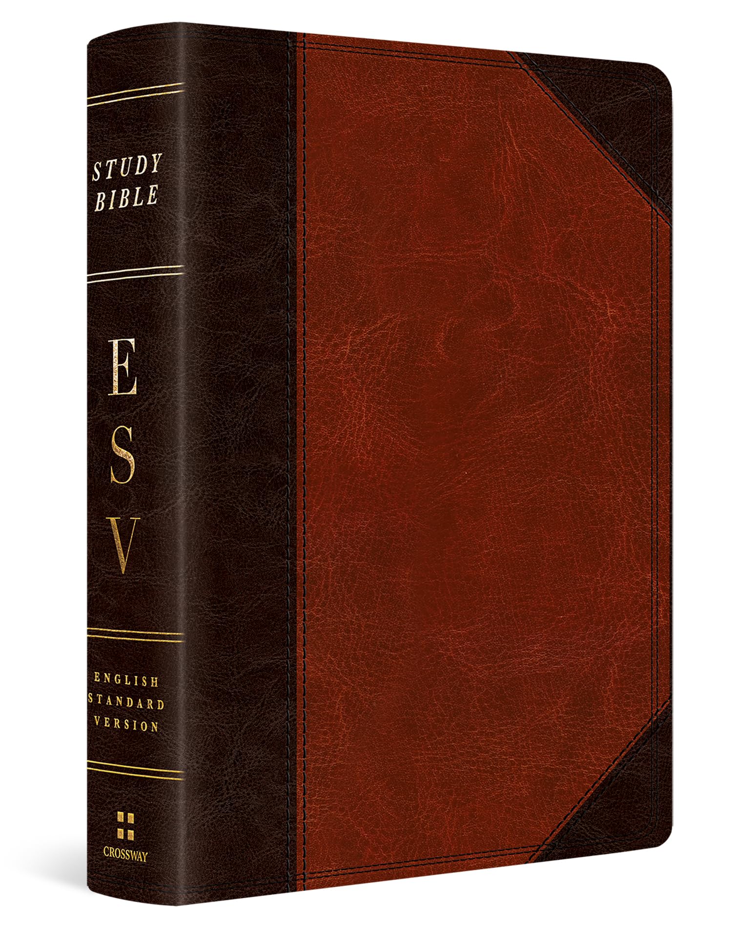 ESV Study Bible, Personal Size (TruTone, Brown/Cordovan, Portfolio Design): Holy Bible, English Standard Version ESV Study Bible, Personal Size (TruTone, Brown/Cordovan, Portfolio Design): Holy Bible, English Standard Version ESV Study Bible, Personal Size (TruTone, Brown/Cordovan, Portfolio Design): Holy Bible, English Standard Version Imitation Leather
