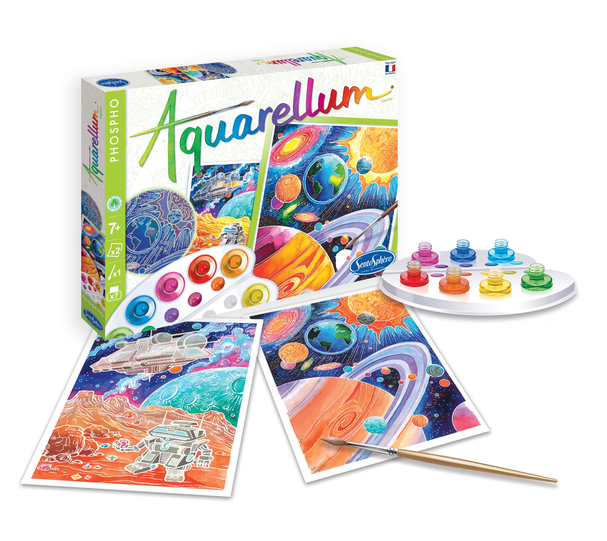 Sentosphère Aquarellum Fluorescent Space Cosmos