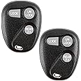 KeylessOption Key Fob Replacement for 1996 1997 1998 1999 2000 2001 2002 Buick Cadillac Chevrolet GMC Oldsmobile Pontiac Keyless Entry Remote Control, 3-Button 16245100-29 - 2 Pack