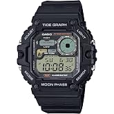 Casio Illuminator Tide Graph Moon Phase 10-Year Battery Digital Watch