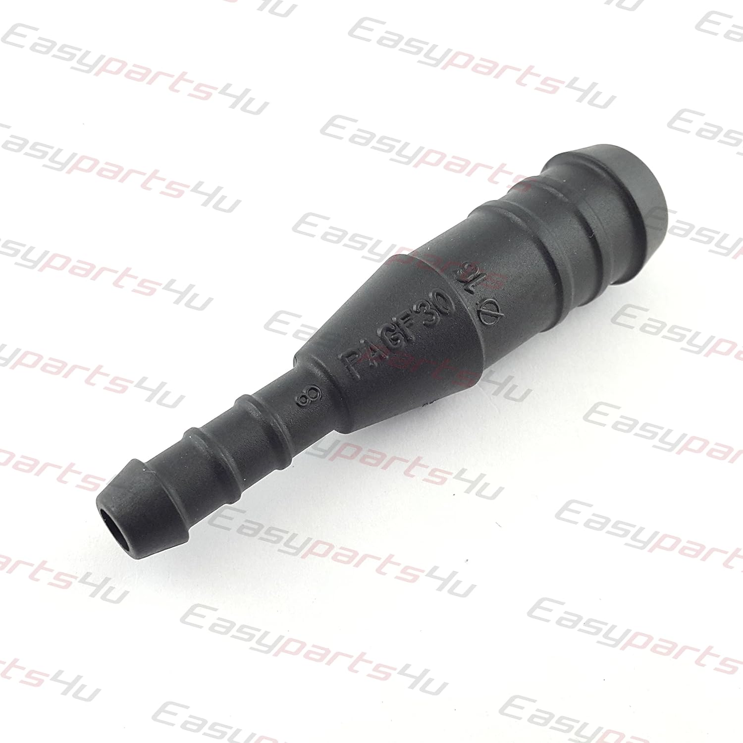 1 Pz 60mm L 8mm/0.31" ID Nero Tappo Tubo Silicone Per Auto - 7