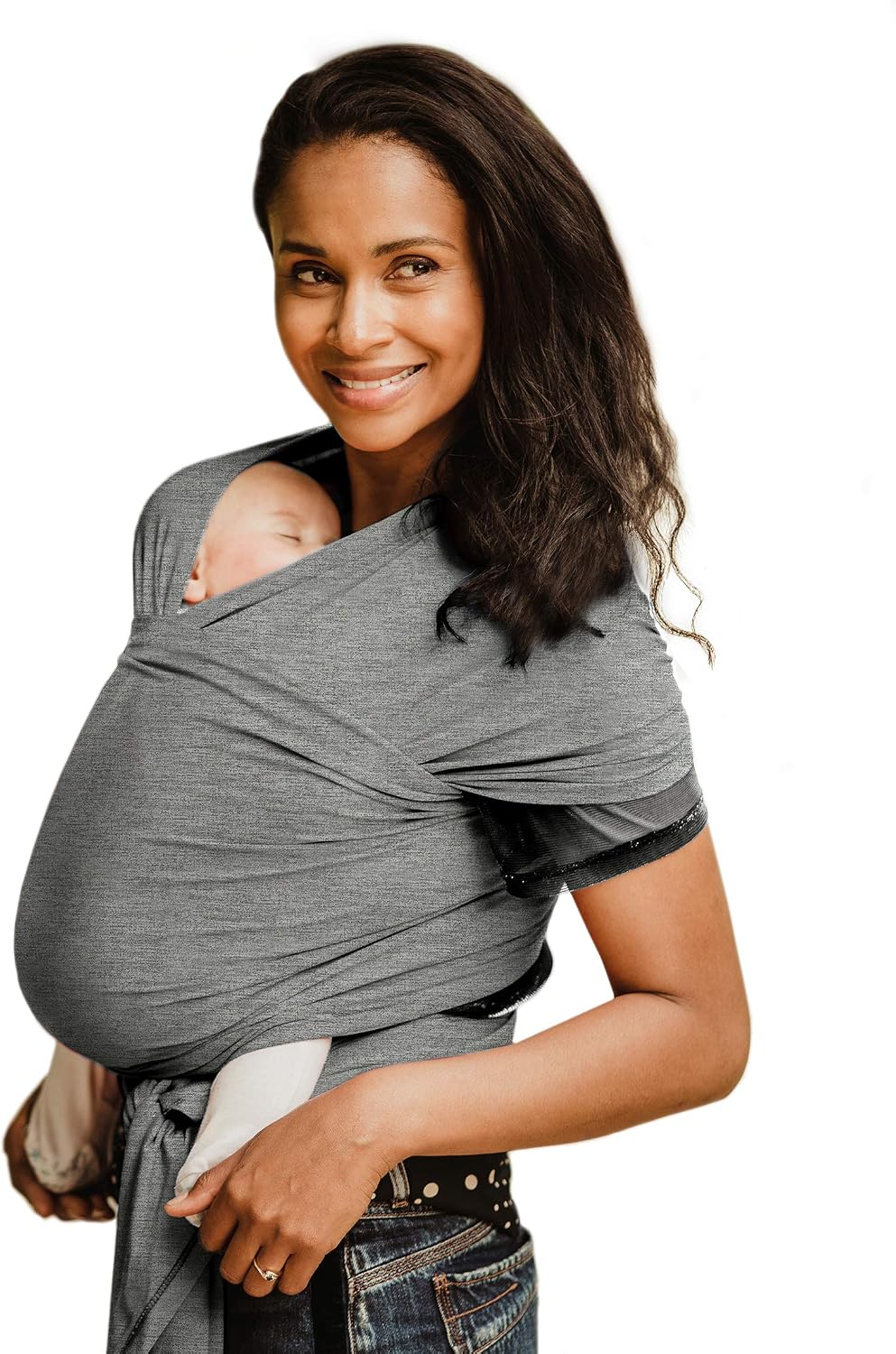 Izmi Essential Baby Wrap, Mid Grey