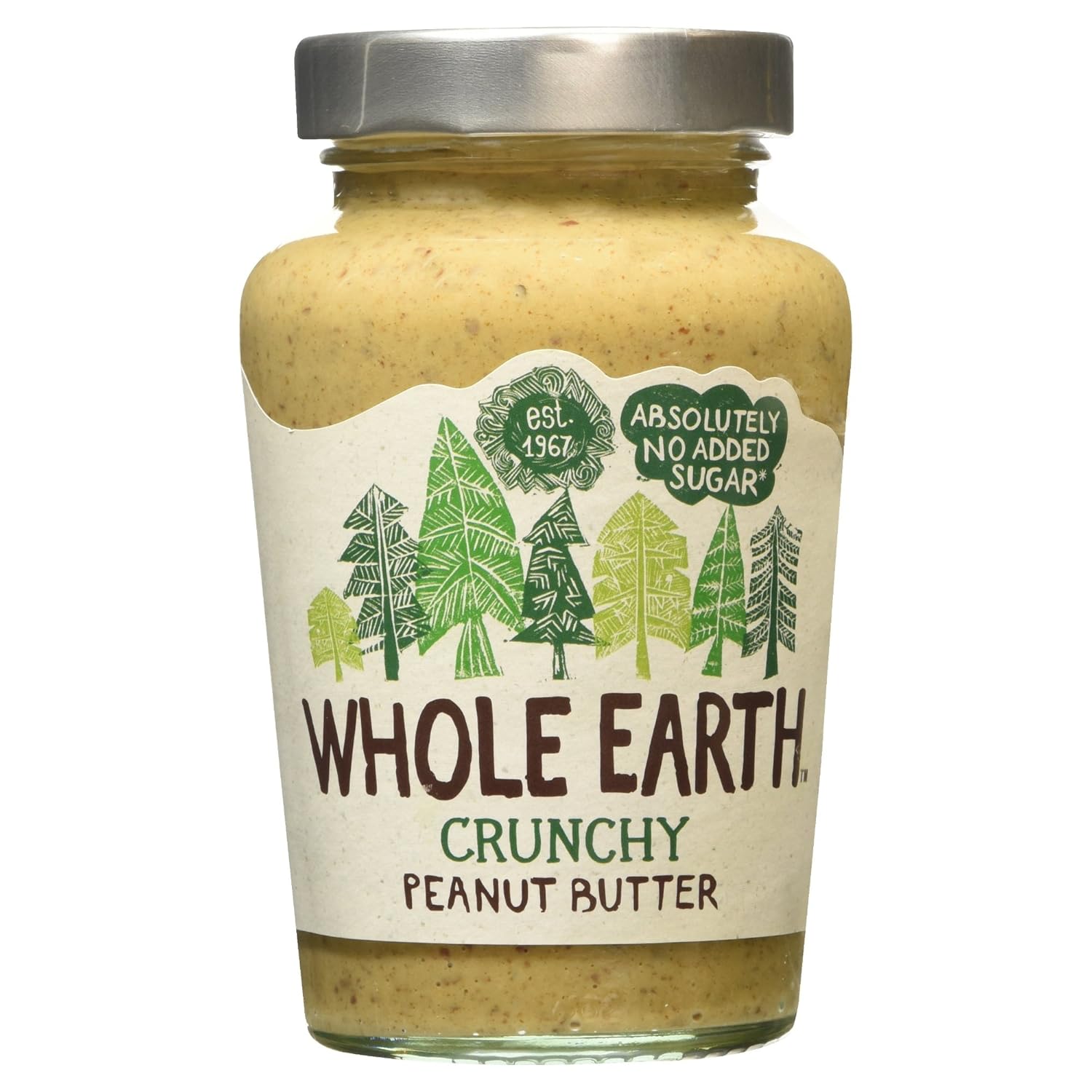 Whole Earth Crunchy Peanut Butter, 454g Amazon.co.uk Prime Pantry