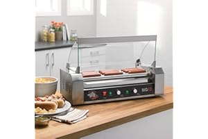 RollerDog Glass Protective Guard for the Big 12 Hotdog Roller