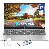 HP 15.6" 2026 Touchscreen Laptop, Intel 13th Gen 10-Core i7-1355U(Up to 5.0GHz), 16 GB DDR4 RAM, 1 TB SSD, Intel Iris Xe Graphics, Copilot AI, Wi-Fi 6, Windows 11 Pro, for Business &amp; Student