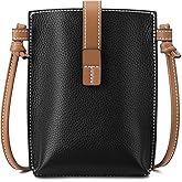 SENDEFN Leather Small Crossbody Bags for Women Phone Purse Minimalism Cell Phone Bag with Card Slot