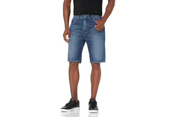 short hombre mezclilla