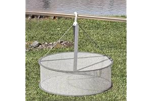 Food Drying Mesh Basket for Seeds Buds Fruits Vegetables Herbs Fish Meat, Breathable Net Dryer Rack with Zipper, Indoor Outdo
