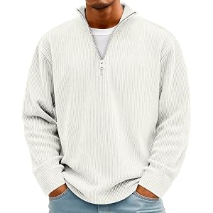 Waffle Long Sleeve Polo Shirts for Men Big and Tall Golf Shirt Casual Collared Lightweight T Shirts Textured Tops 3
