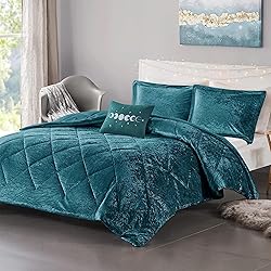 Intelligent Design Twin Comforter Set, Velvet