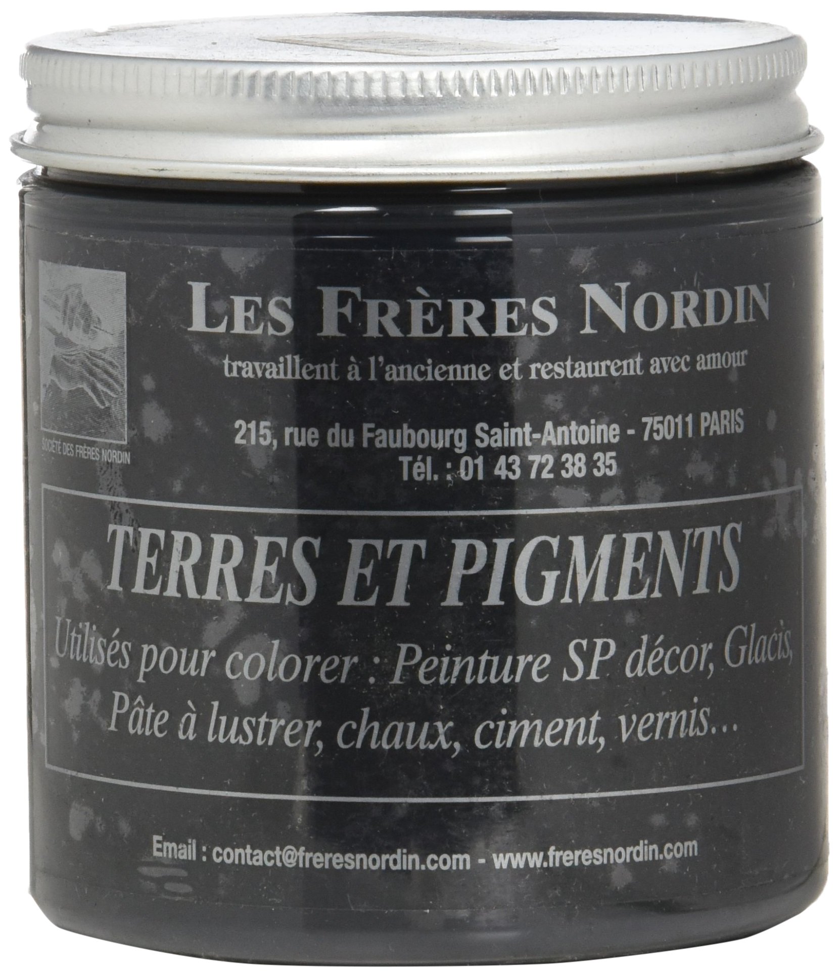 The Brothers Nordin 418255 Earth Pigment Ivory Black