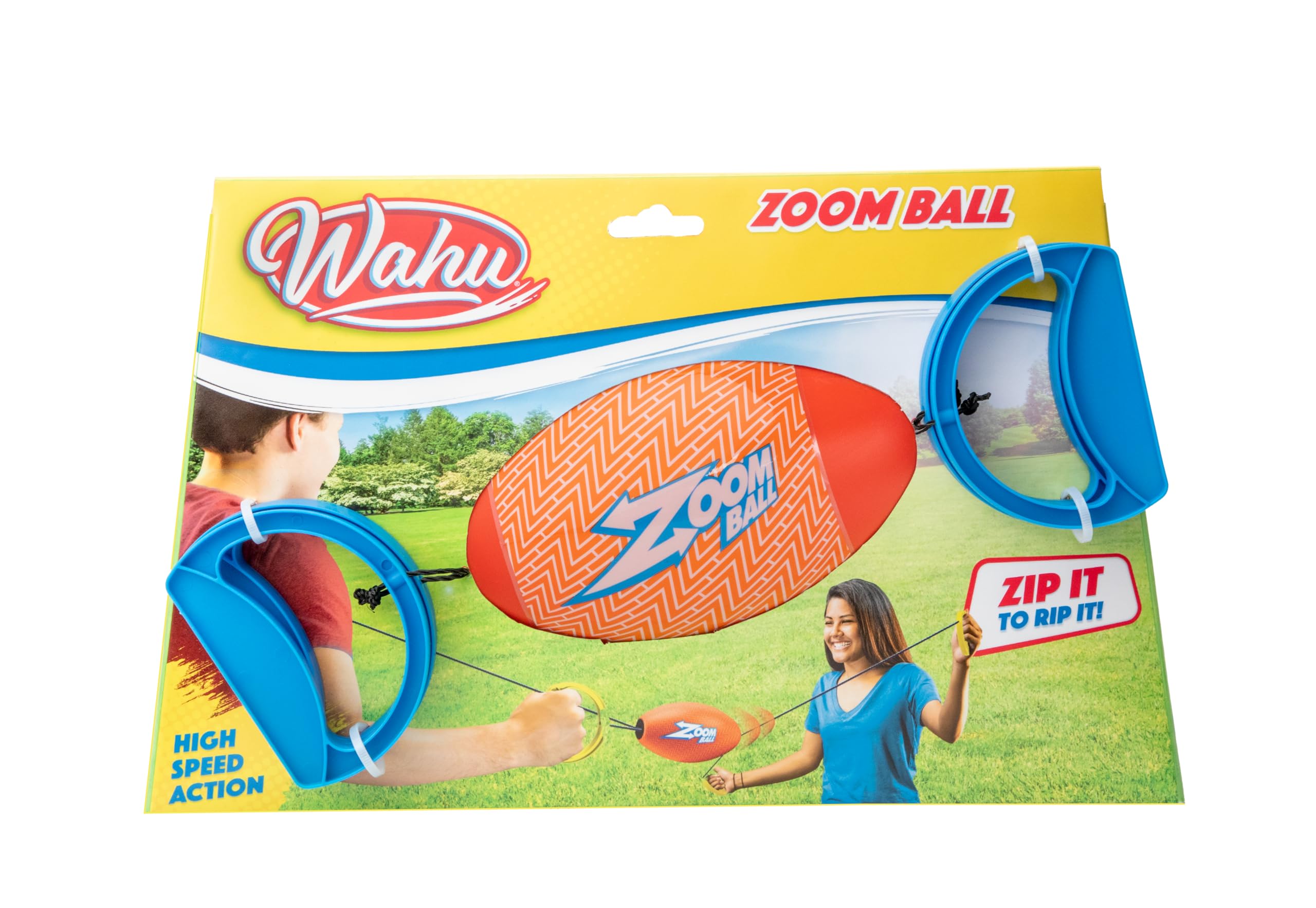WAHU Zoom Ball | Zip it to Rip it | Battle With Family and Friends in the Garden or the Beach | Garden Games | For 2 Players Ages 8 Plus