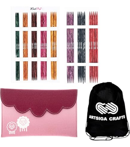 Agujas De Doble Punta Karbonz De 1,5/2,5 Mm De Knitter's Pride De 6