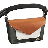 Non Slip Stroller Organizer With Brown Cover | Compatible with Uppababy, Thule Urban Glide 2, Jeep Chicco, Doona, Britax, Baby Jogger