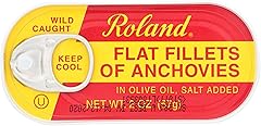 Roland Anchovies, Flat In Olive Oil, 2 oz