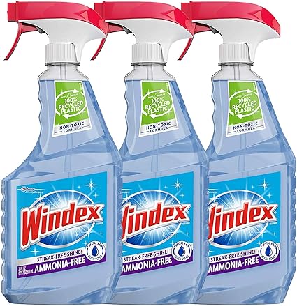 Amazon Com Windex Cleaner Spray Crystal Rain Ammonia Free 26