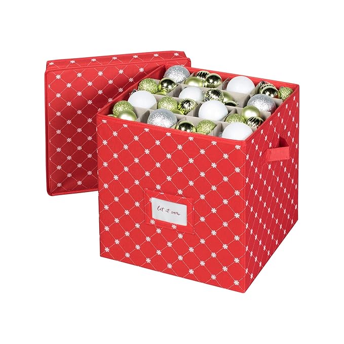 Christmas box wood box sliding box wooden gift box christmas Amazon.com: Christmas Ornament Storage Box with Lid - Store up to 64 Christmas Ornaments and