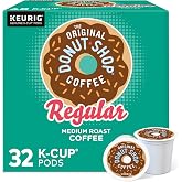 The Original Donut Shop Regular, Single-Serve Keurig K-Cup Pods, Medium Roast Coffee Pods, 32 Count