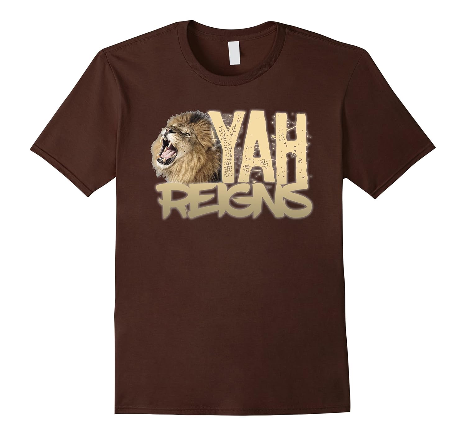 Hebrew Israelite Tribe Jacob Judah Lion Yah Reigns T-Shirt-ANZ