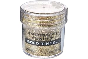 Ranger 359844 Embossing Powder, Gold Tinsel