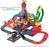 Hot Wheels City Track Pack 10 Piece Set with Car - Connects to Other Sets view 8