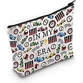 JXGZSO Formula Lover In My Formula Era Cosmetic Bag - Formula Racing Fan Race Week Gift