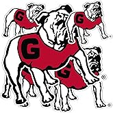 Desert Cactus University of Georgia Sticker Bulldogs UGA Dawgs Vinyl Decals Laptop Water Bottle Car Scrapbook Sheet T3 (Type 3-7)
