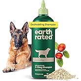 Earth Rated (A Canadian Company), 3-in-1 Deshedding Dog Shampoo and Conditioner, Deodorizing Oatmeal Shampoos for Dogs and Pu
