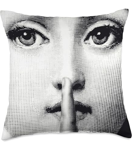 Amazon.com: Lina Cavalieri Fornasetti Throw Pillow : Home & Kitchen