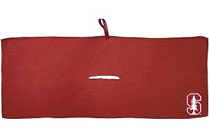 Team Golf NCAA Virginia State Hokies Microfiber Golf Towel, 16x40 (Multicolor)