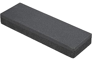 Norton Abrasives - St. Gobain 07660787933 Economy Tool & Knife Sharpener, Course/Fine Combination Benchstone, 6" x 2" x 3/4" Retail Pack , Blue