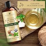 Handcraft Blends Coconut Oil Pulling with Peppermint Oil 236 ml Organic view 3